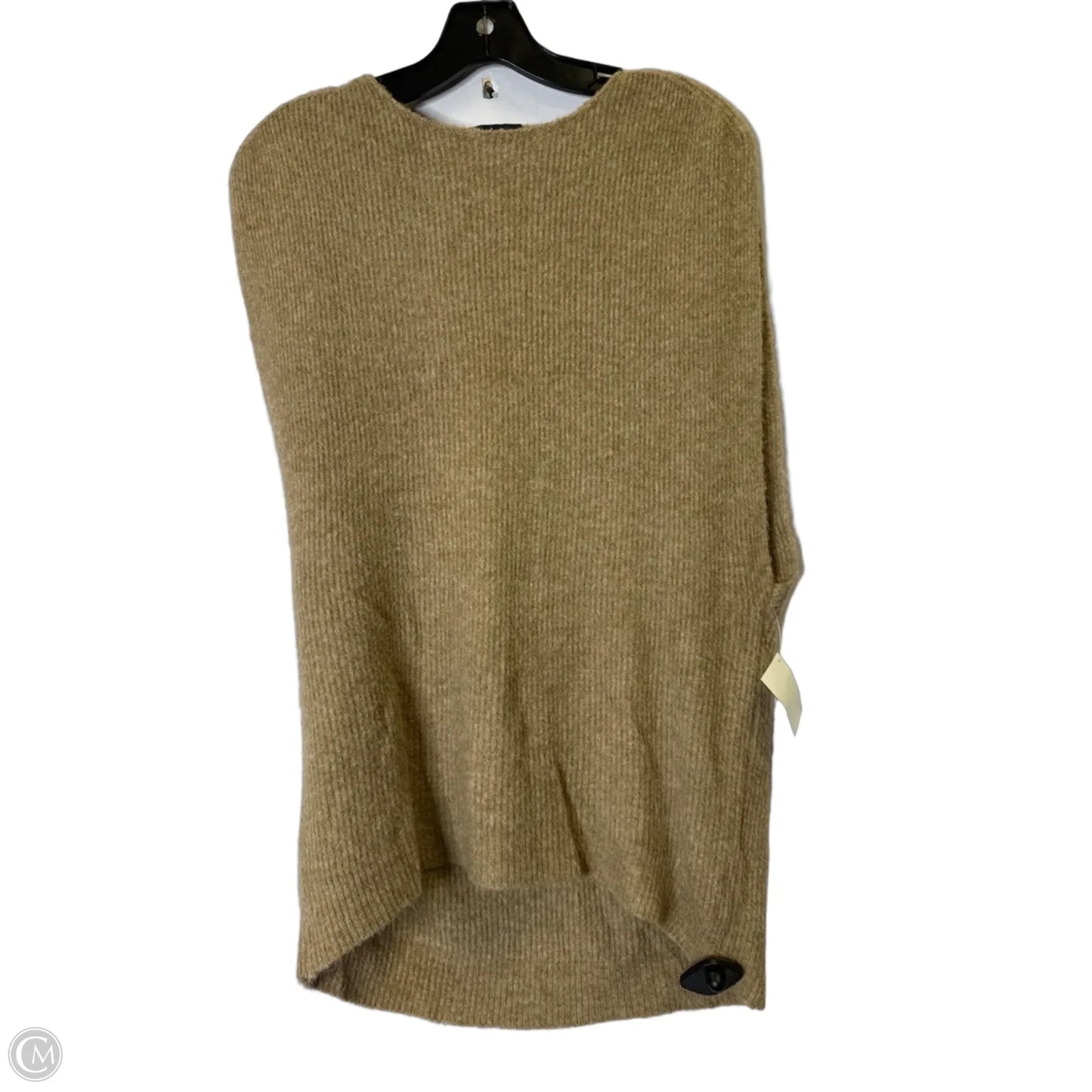 Vest Sweater By Vici In Brown, Size: M