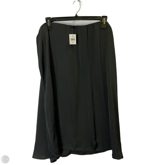 Skirt Midi By J. Jill In Black, Size: 2x