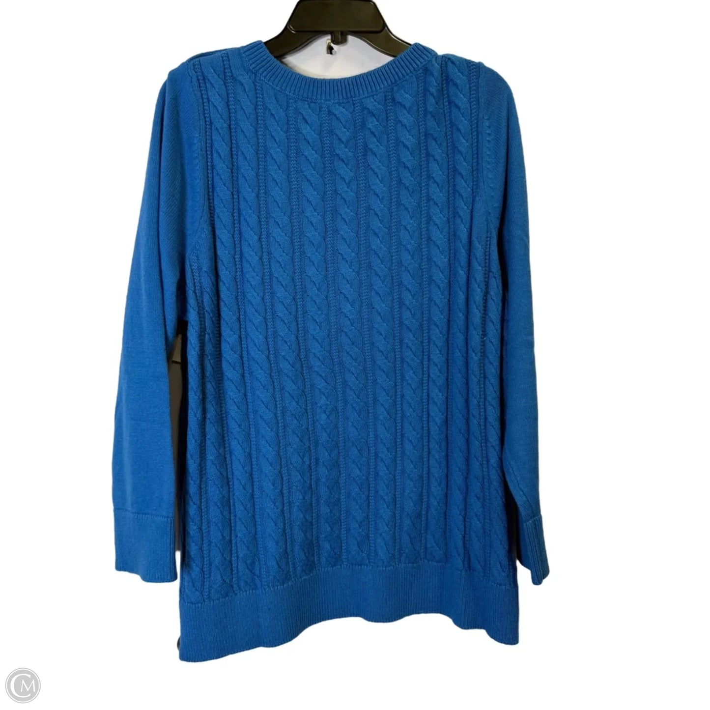 Sweater By Talbots In Blue, Size: 2x