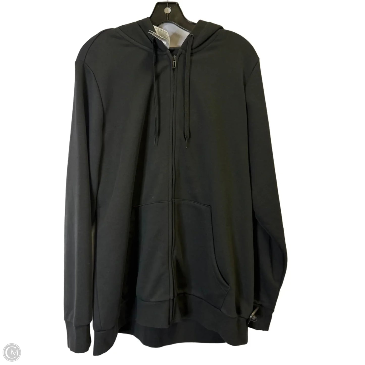 Athletic Jacket By Adidas In Black, Size: 2x