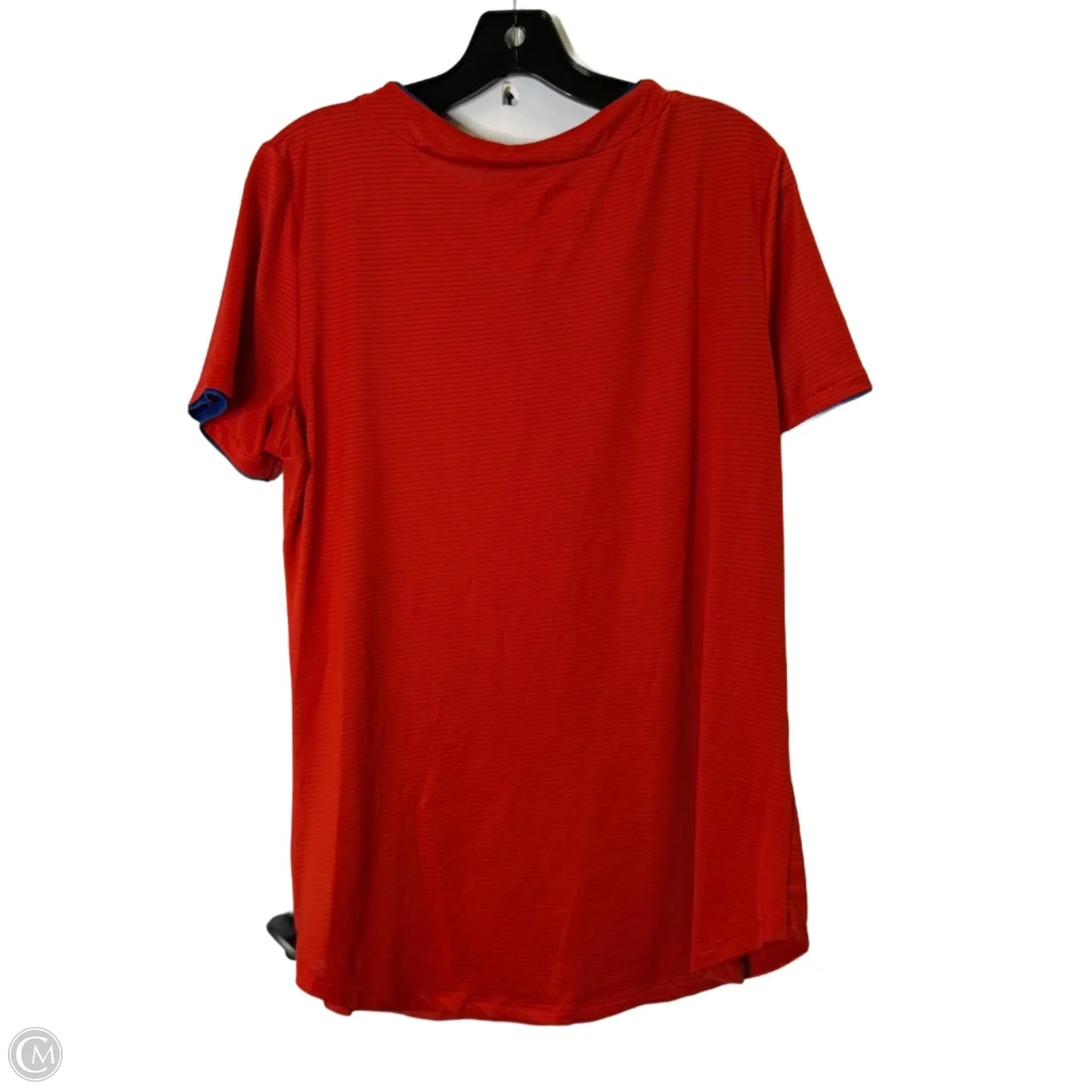 Top Short Sleeve By Genuine Merchandise In Red, Size: L