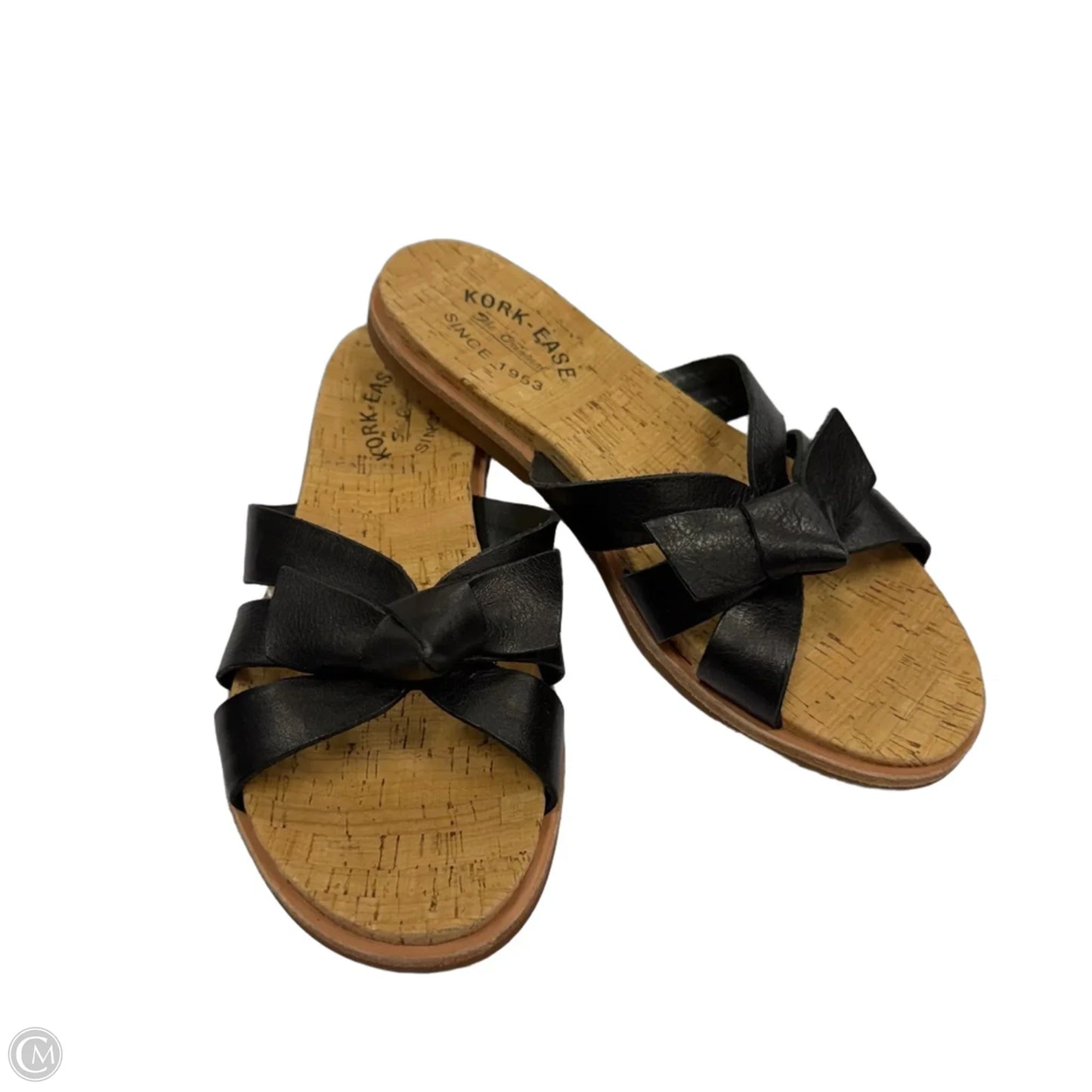Sandals Flats By Kork Ease In Black, Size: 8