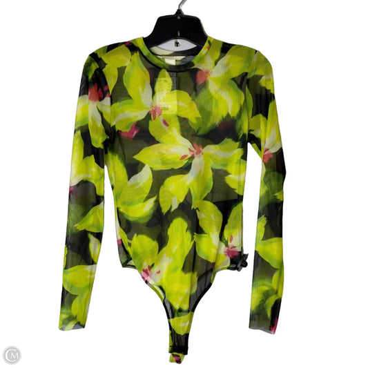 Bodysuit By H&m In Multi-colored, Size: M