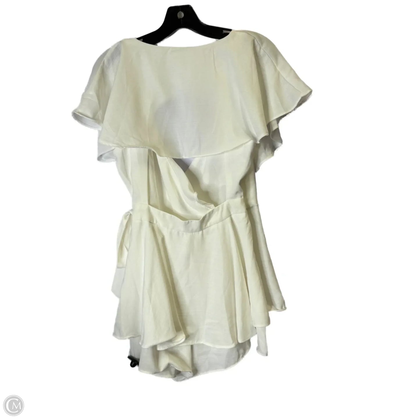 Romper By Clothes Mentor In White, Size: M