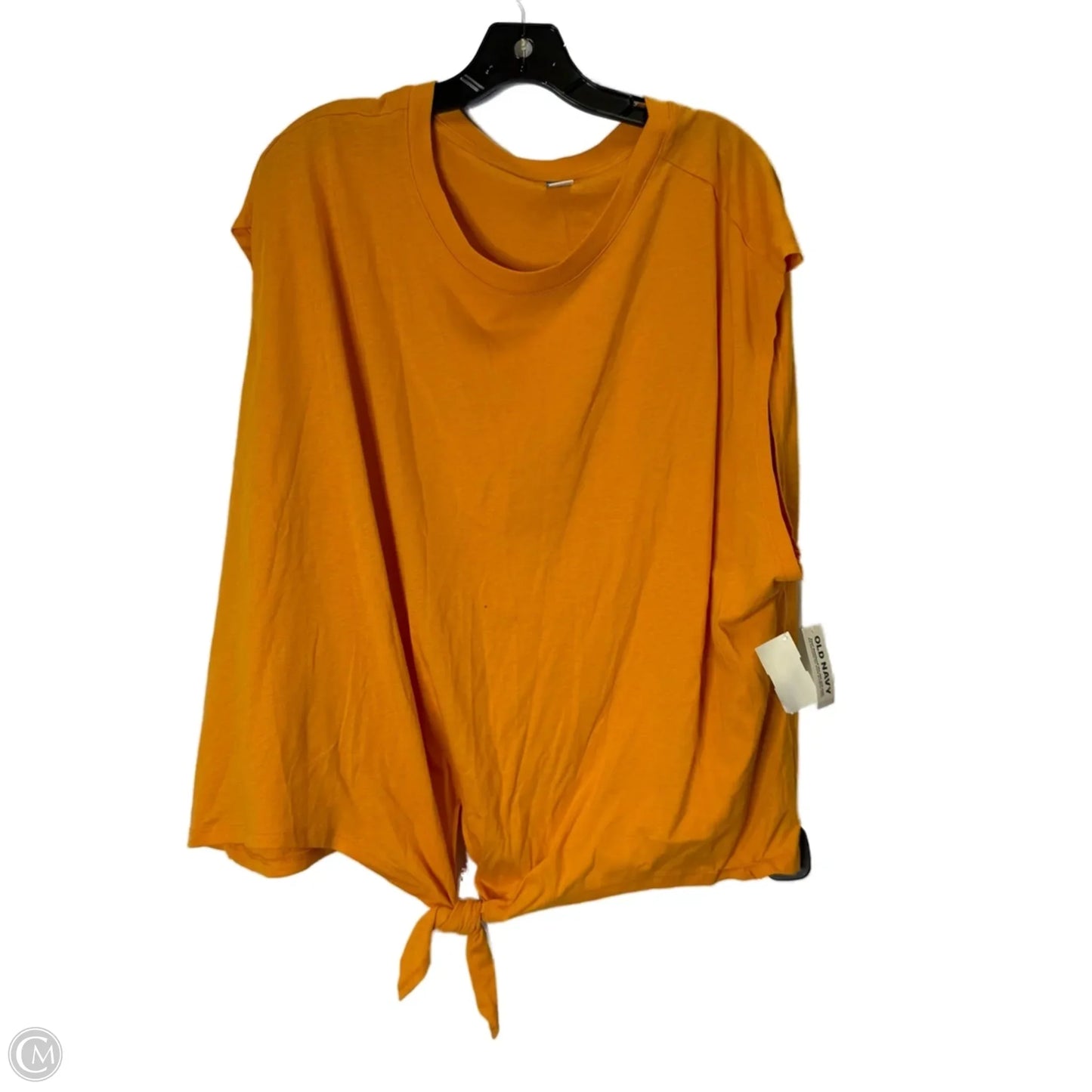 Top Sleeveless Basic By Old Navy In Orange, Size: 4x
