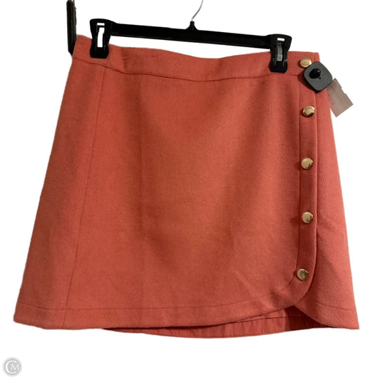 Skirt Mini & Short By Loft In Coral, Size: 12