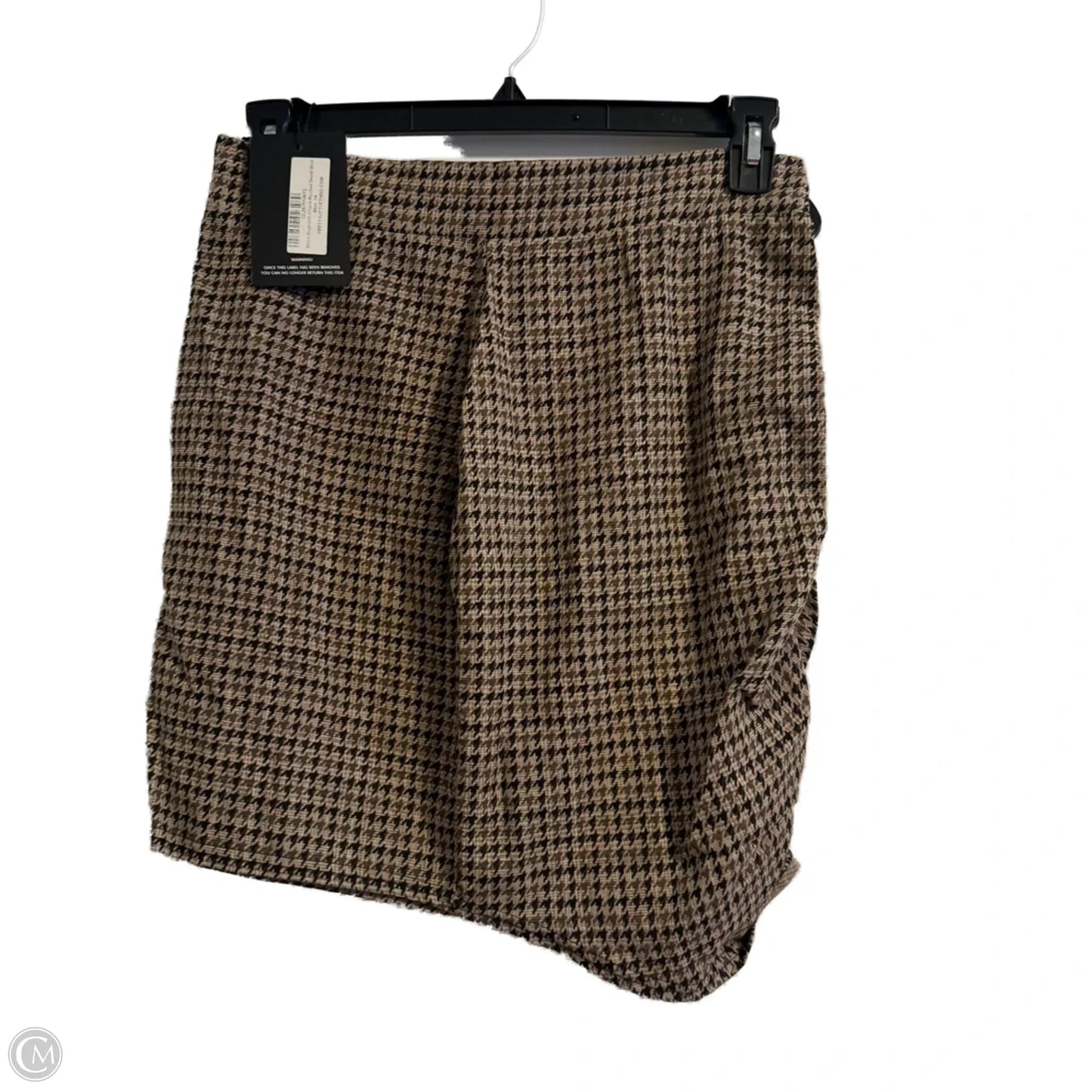 Skirt Mini & Short By Pretty Little Thing In Plaid Pattern, Size: 10