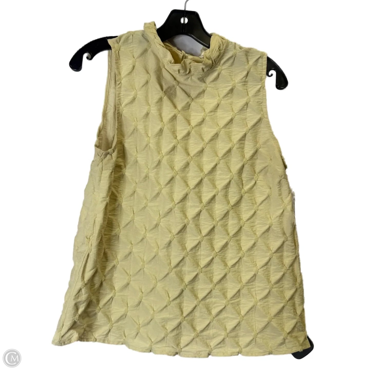 Top Short Sleeve By Thml In Cream, Size: S