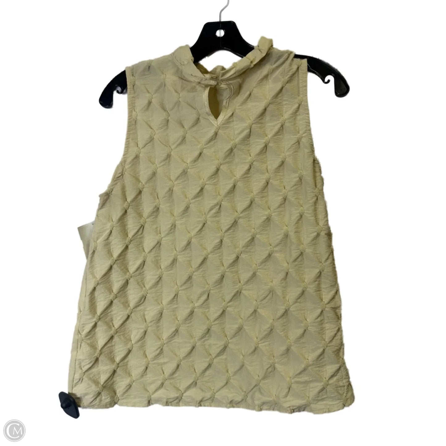 Top Short Sleeve By Thml In Cream, Size: S