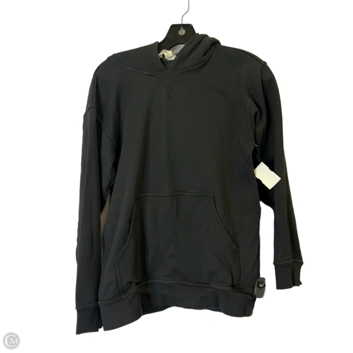 Sweatshirt Hoodie By Lululemon In Black, Size: 8