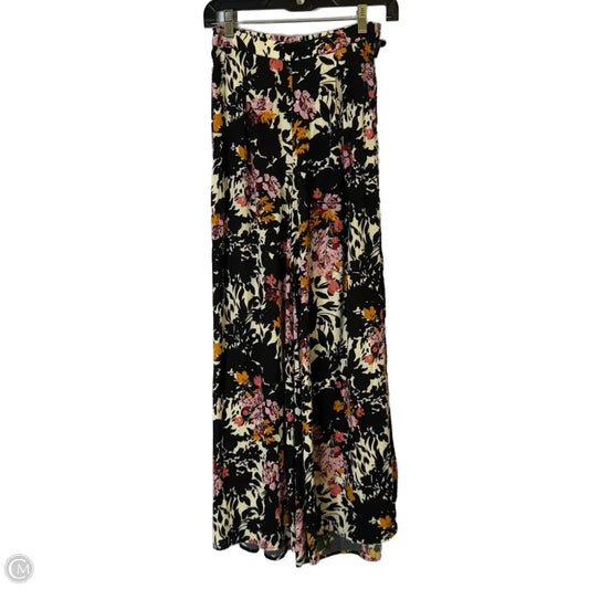 Pants Wide Leg By Free People In Floral Print, Size: Xs