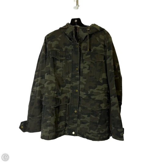 Jacket Other By Lucky Brand In Camouflage Print, Size: L