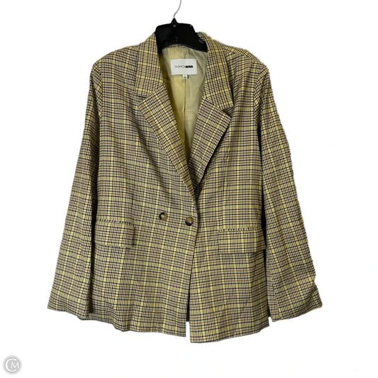 Blazer By Fashion Nova In Plaid Pattern, Size: L