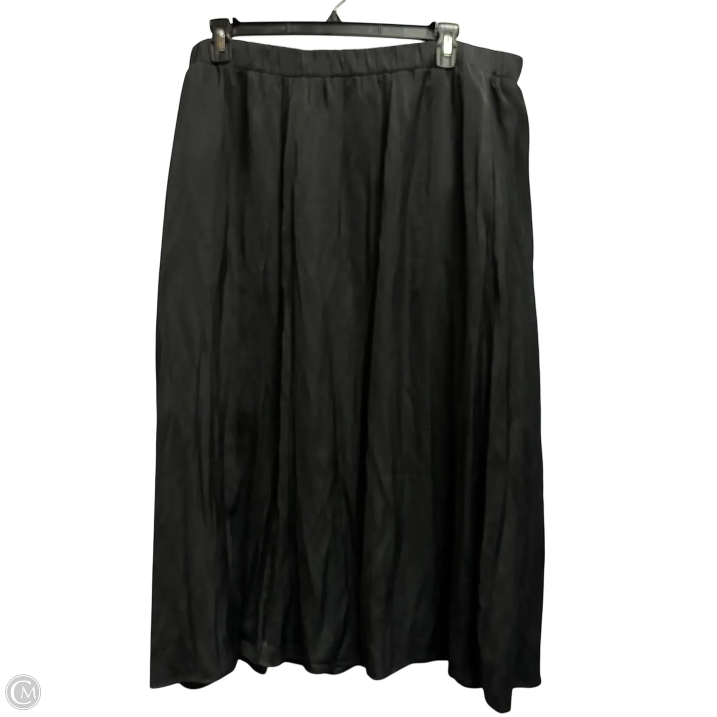 Skirt Midi By Loft In Black, Size: 20
