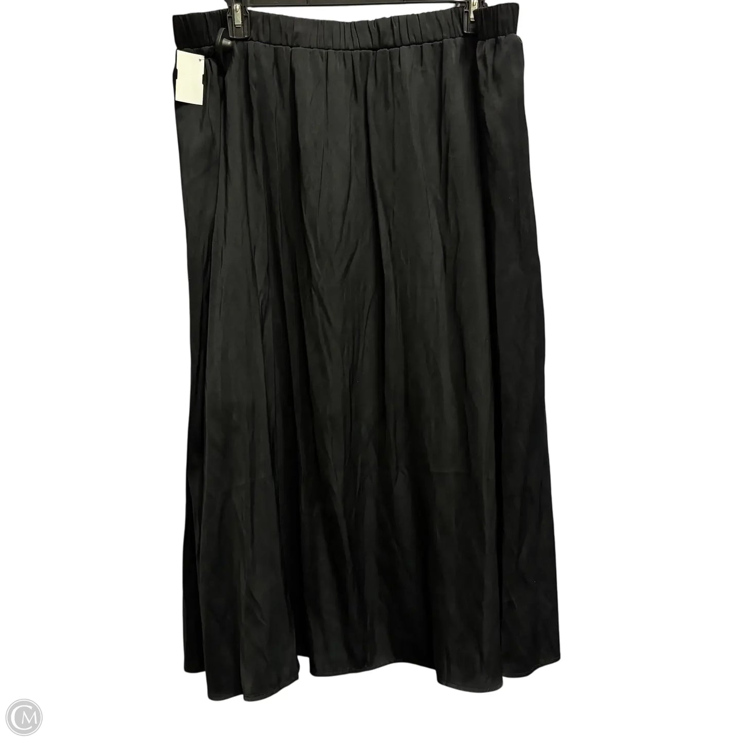 Skirt Midi By Loft In Black, Size: 20