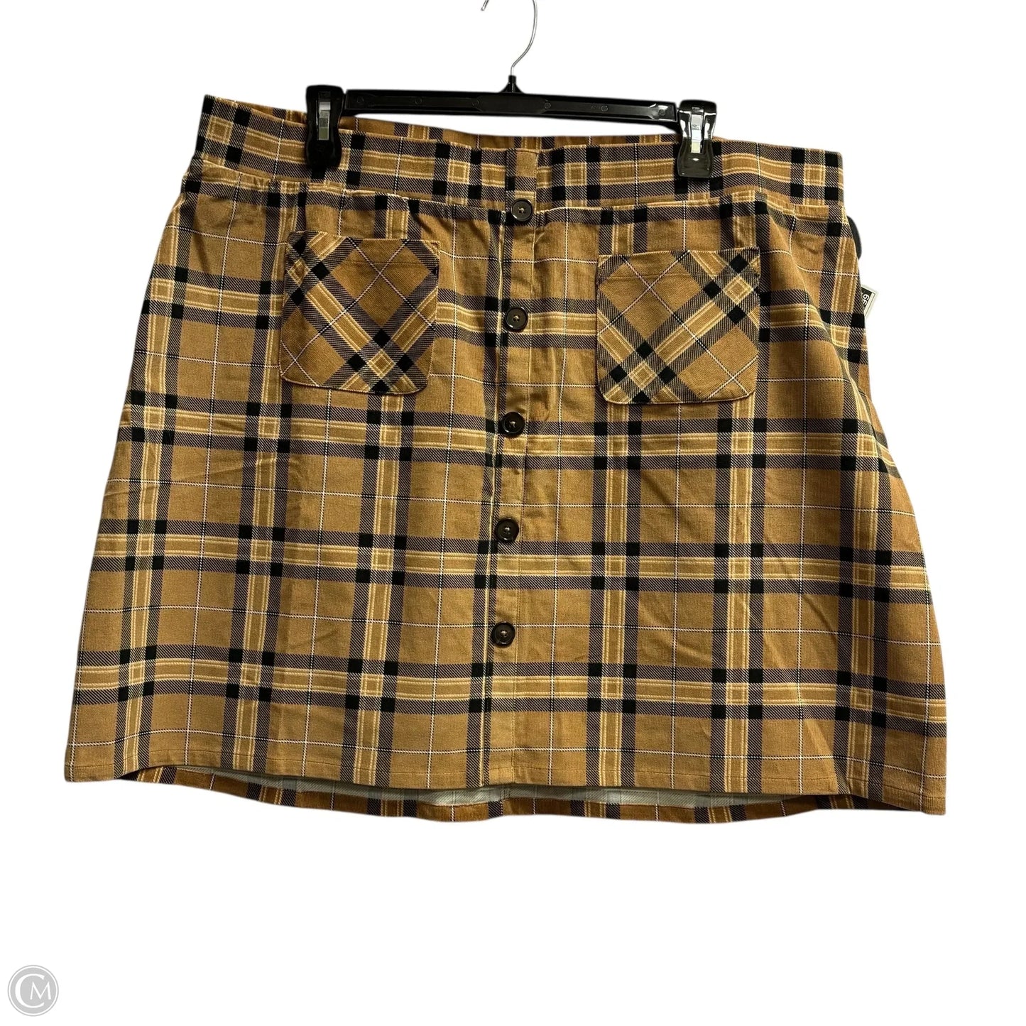 Skirt Mini & Short By Torrid In Plaid Pattern, Size: 3x