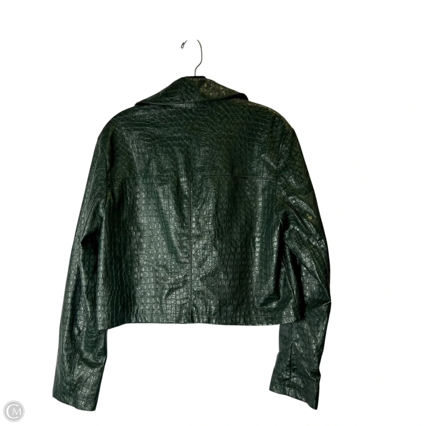 Jacket Moto By Bagatelle In Green, Size: S