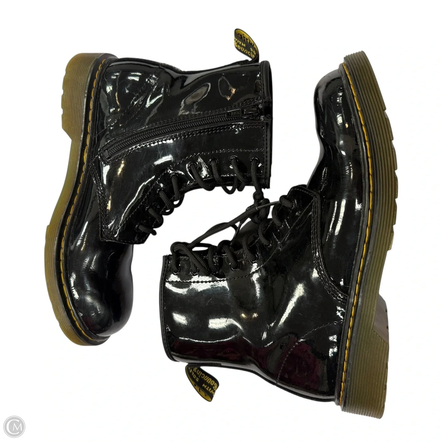 Boots Combat By Dr Martens In Black, Size: 7