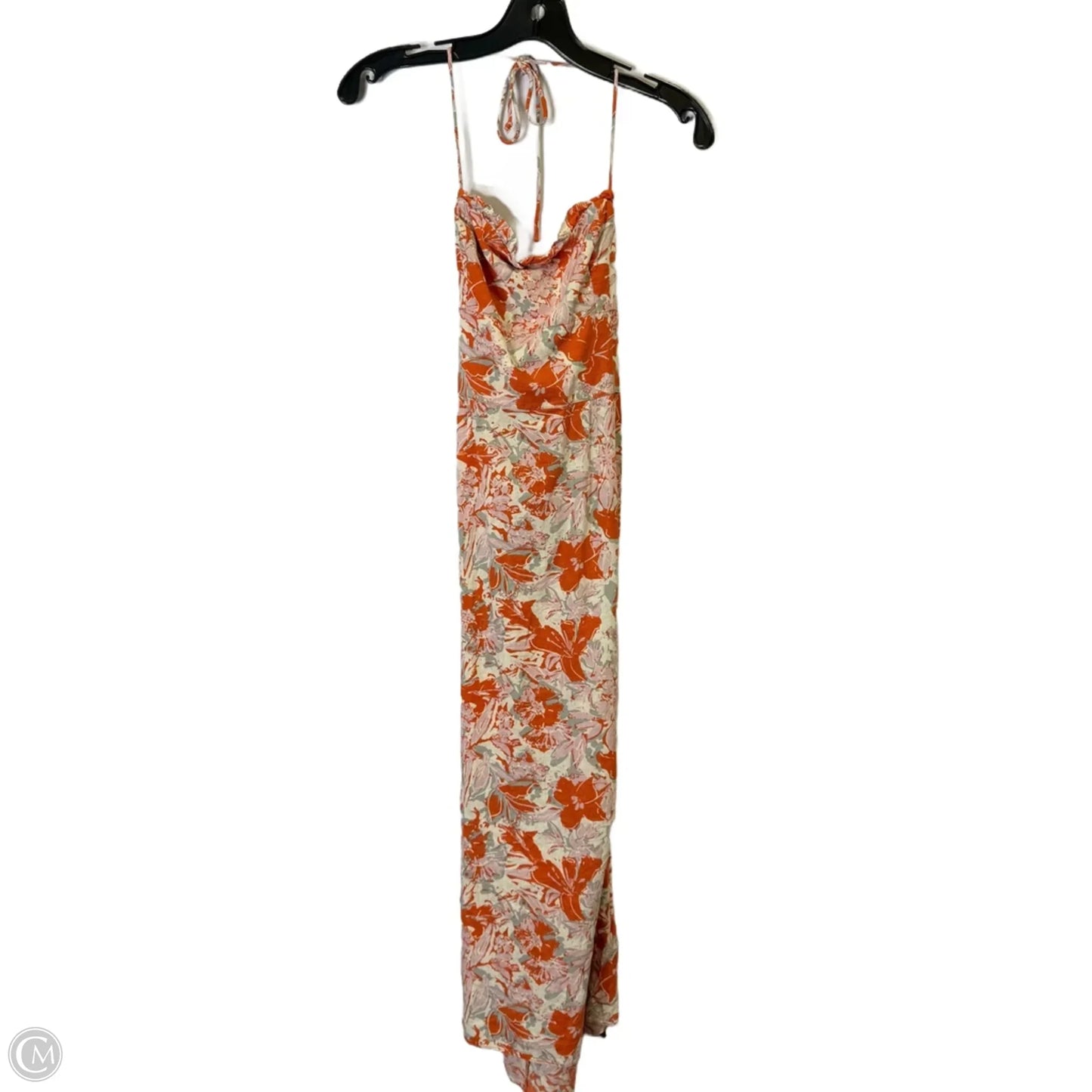 Dress Casual Midi By Free People In Orange, Size: 4