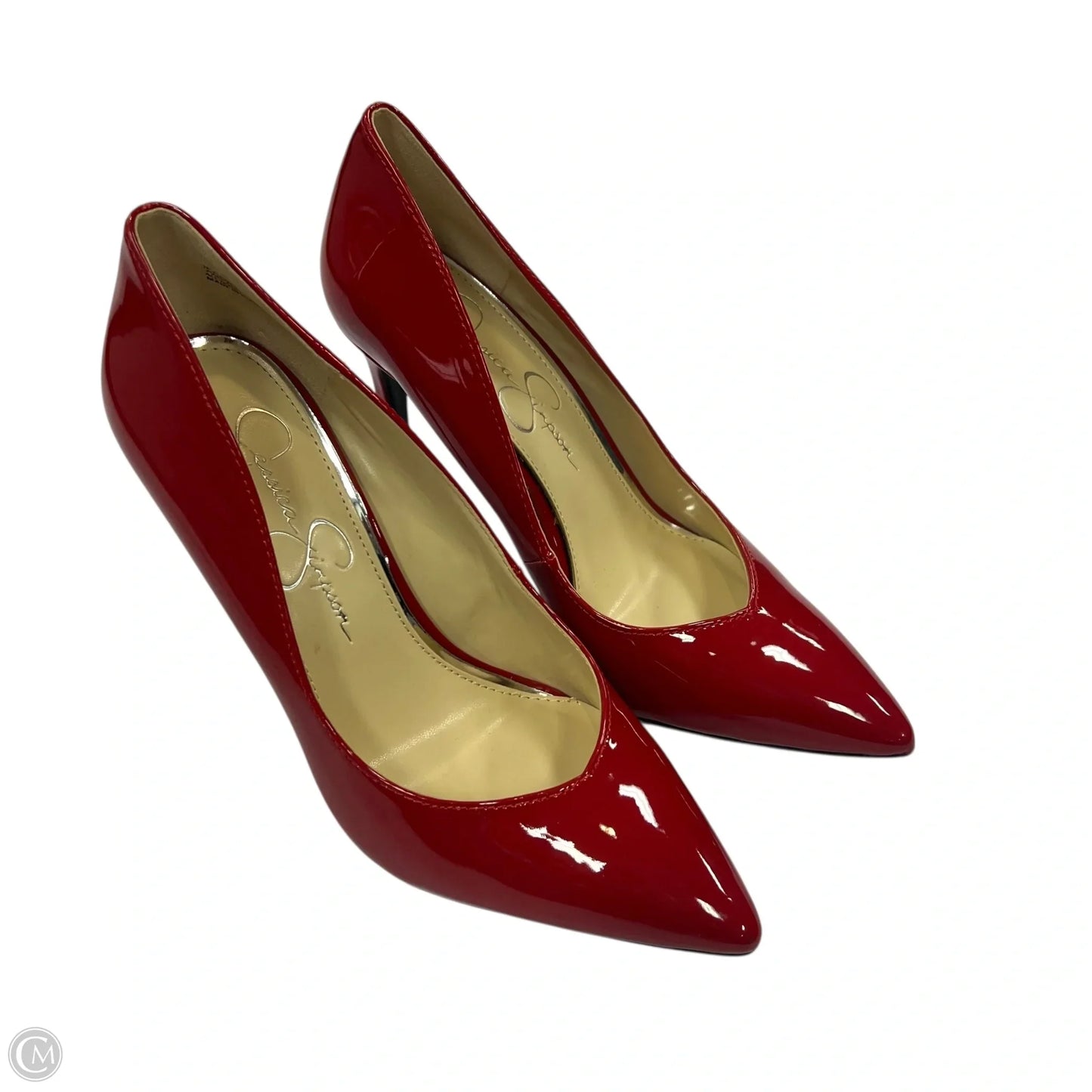 Shoes Heels Stiletto By Jessica Simpson In Red, Size: 7.5