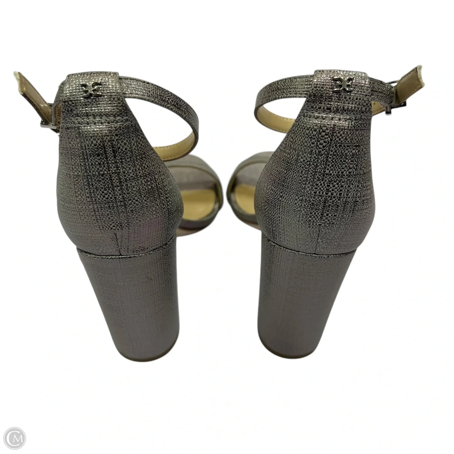 Shoes Heels Block By Sam Edelman In Silver, Size: 7