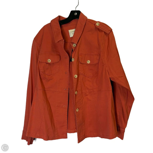 Jacket Other By Torrid In Red, Size: 2x