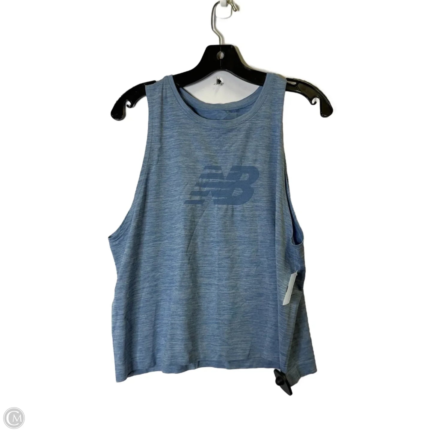 Athletic Tank Top By New Balance In Blue, Size: Xl