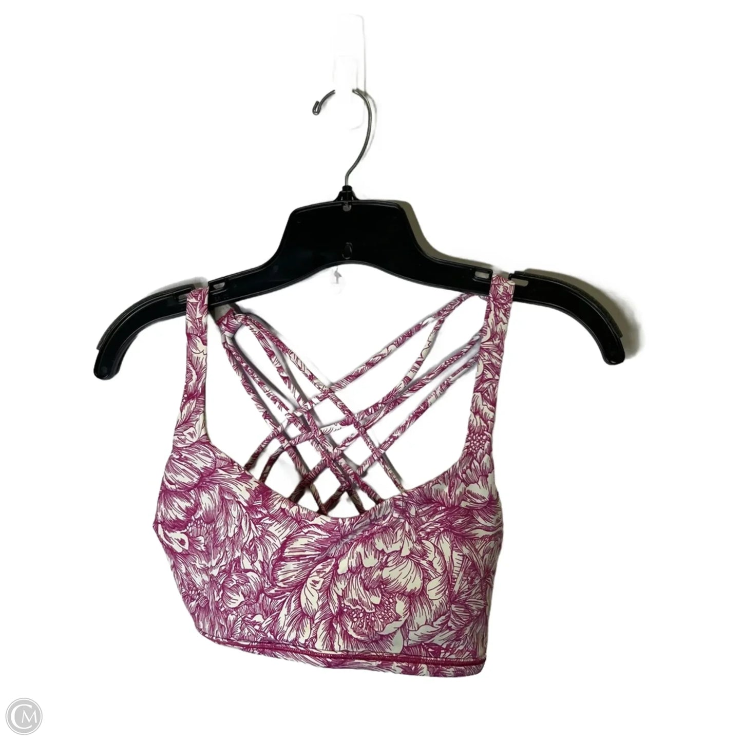 Athletic Bra By Lululemon In Pink, Size: 8