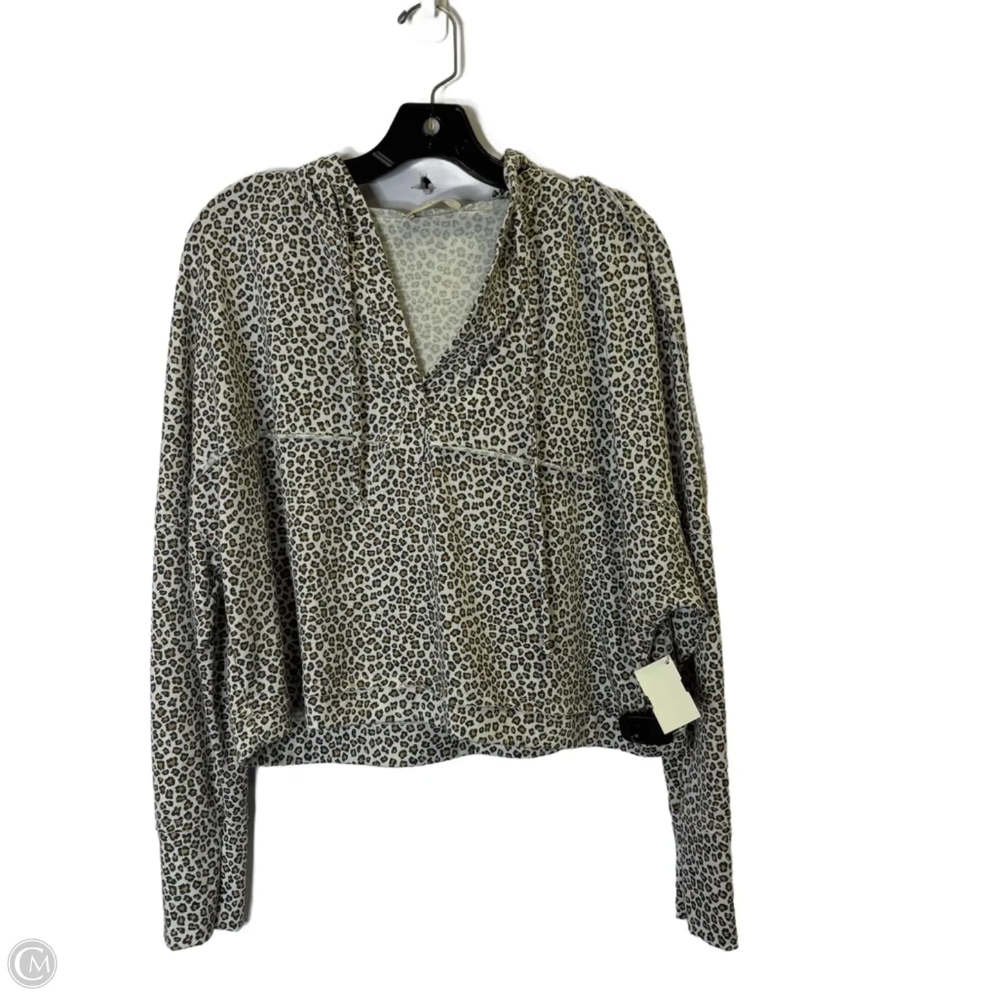 Sweatshirt Hoodie By Altard State In Animal Print, Size: S
