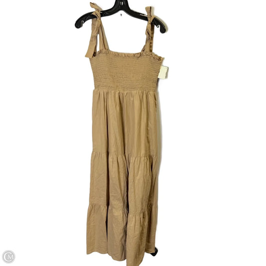 Dress Casual Maxi By Petal & Pup In Brown, Size: 6