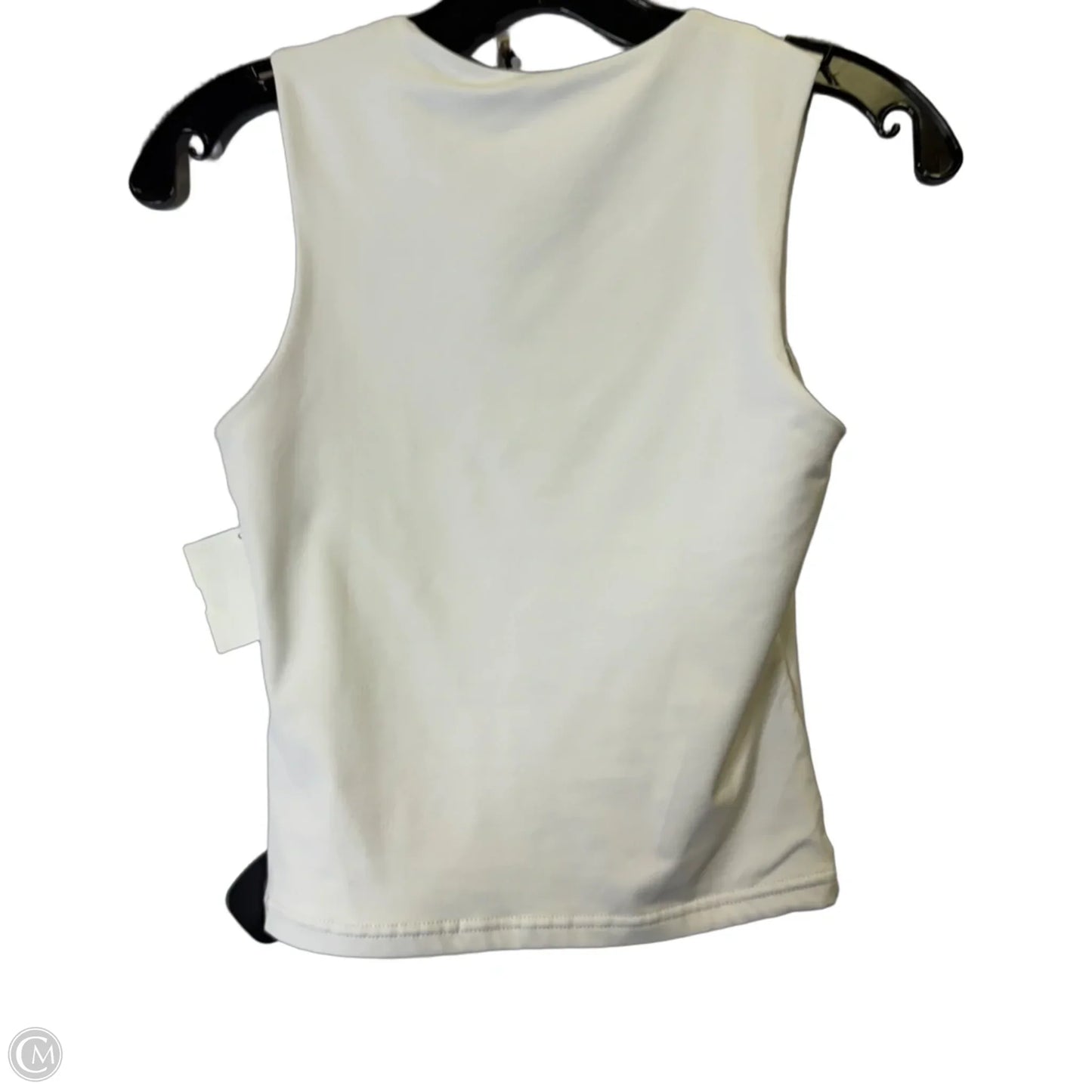Top Sleeveless By Clothes Mentor In White, Size: S