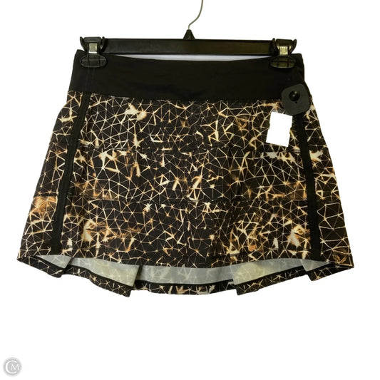 Athletic Skort By Lululemon In Black, Size: 6