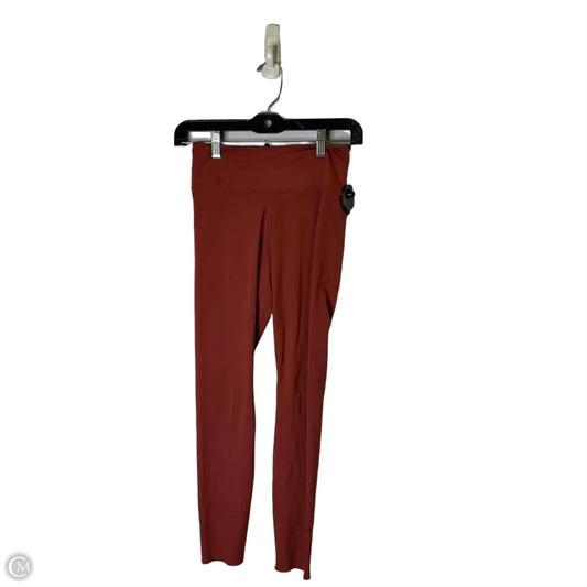 Athletic Leggings By Nike Apparel In Red, Size: S