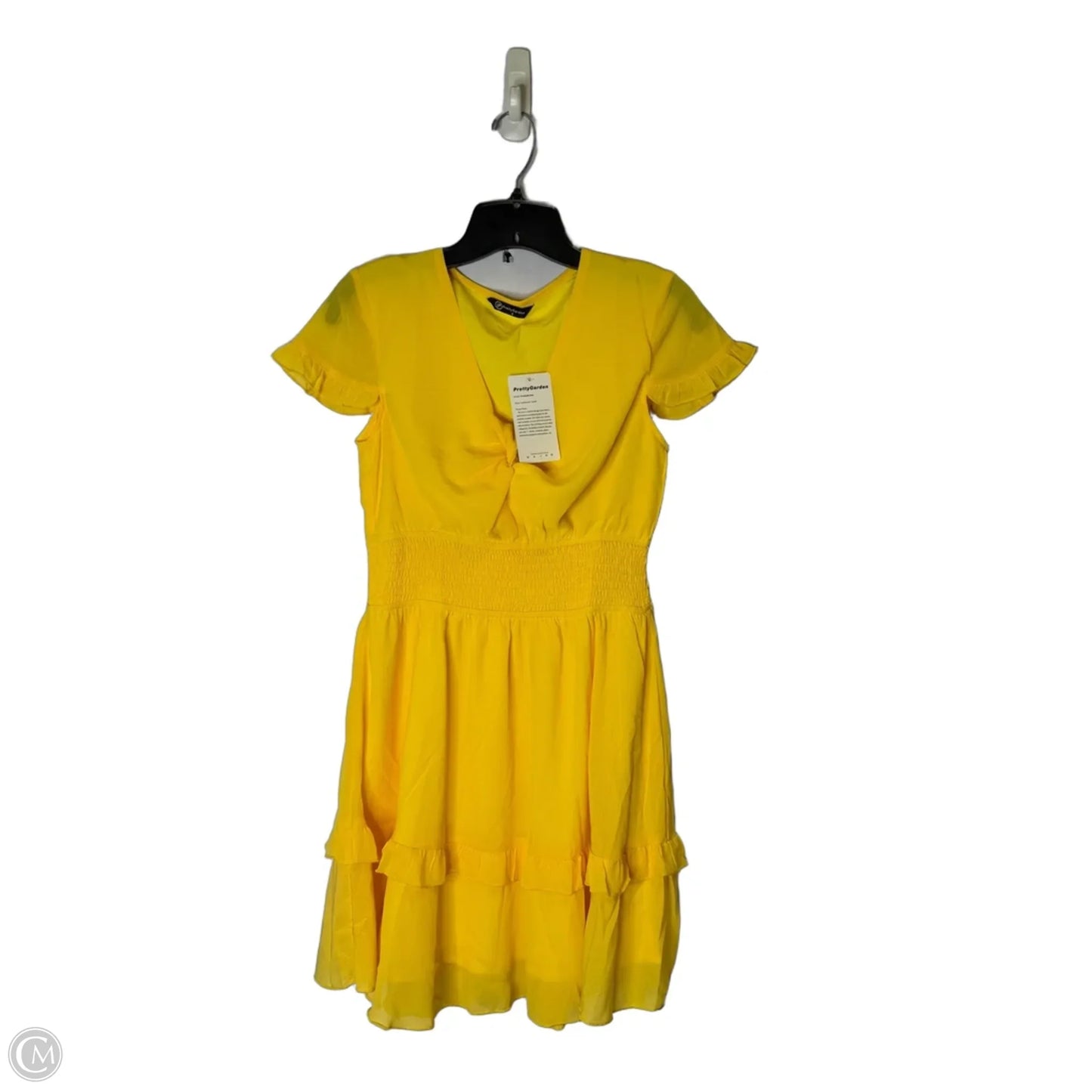 Dress Casual Short By Prettygarden In Yellow, Size: S