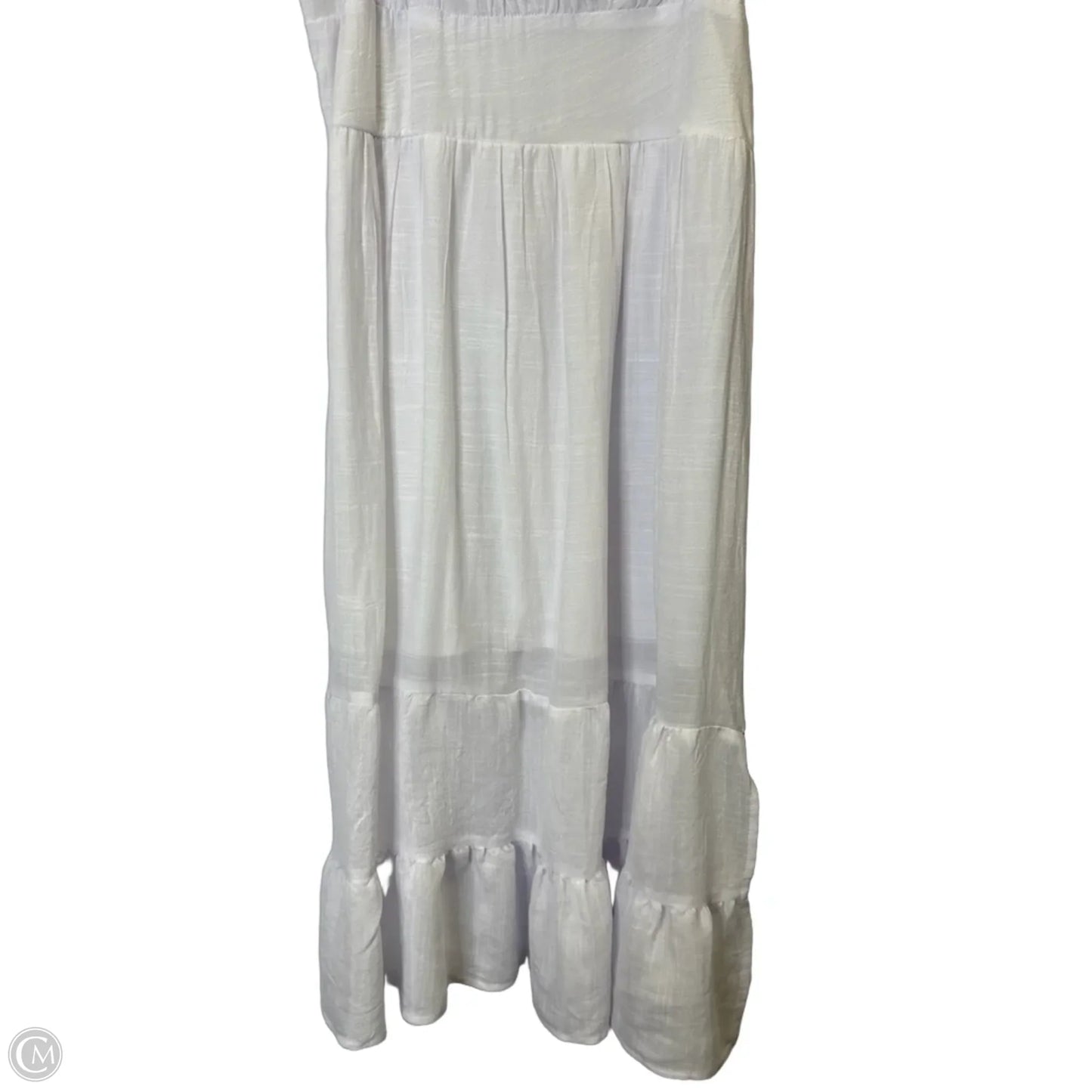 Dress Casual Midi By Lila Rose In White, Size: Xl