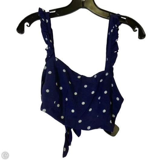 Top Sleeveless By Peach Love Cream California In Navy, Size: S