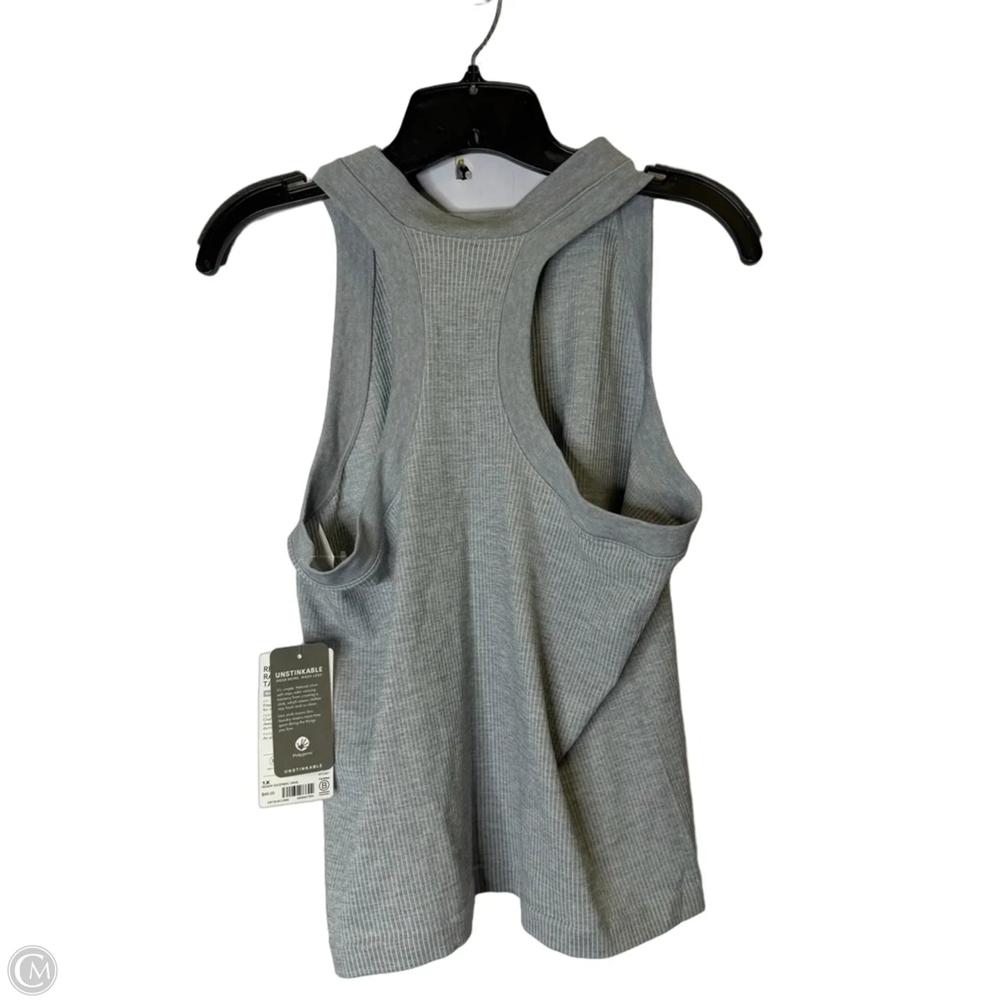 Athletic Tank Top By Athleta In Grey, Size: 1x