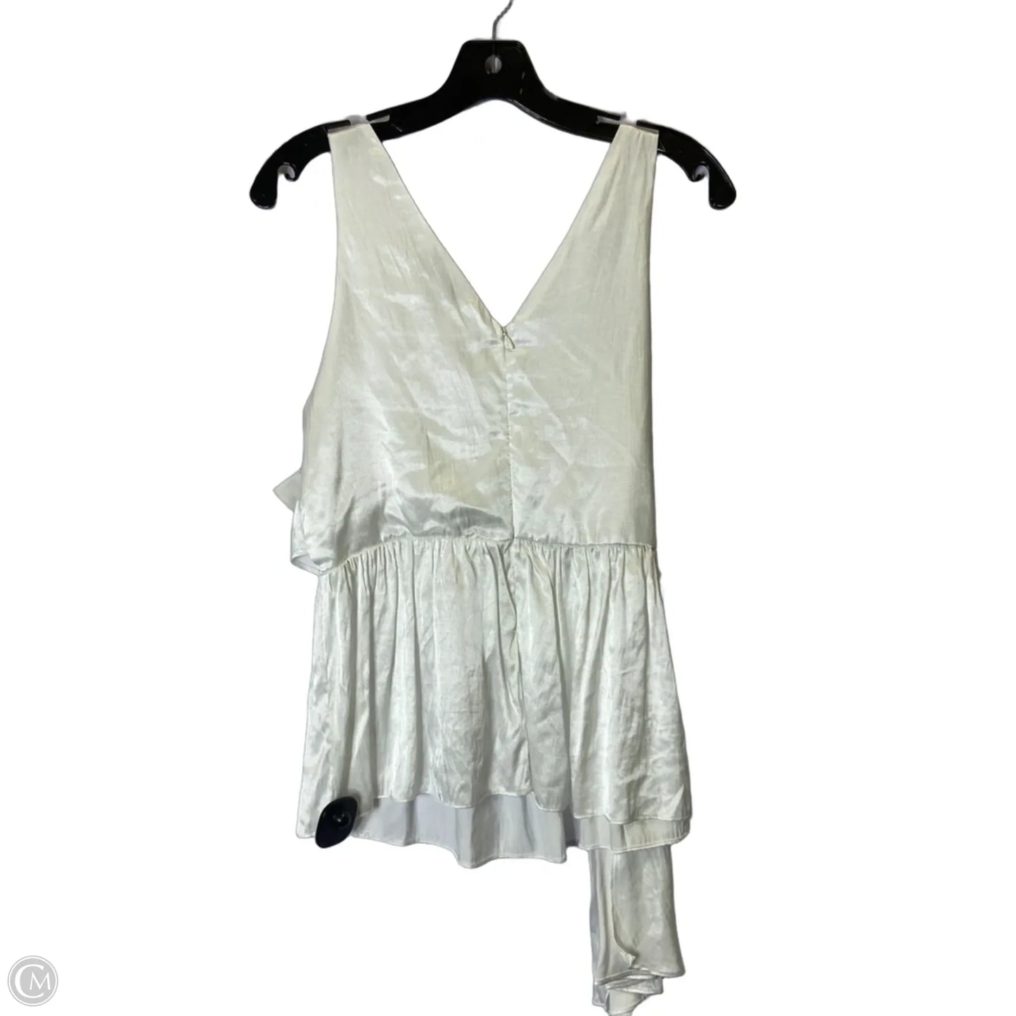 Blouse Sleeveless By Do + Be In White, Size: S