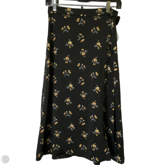 Skirt Midi By Madewell In Black, Size: 0