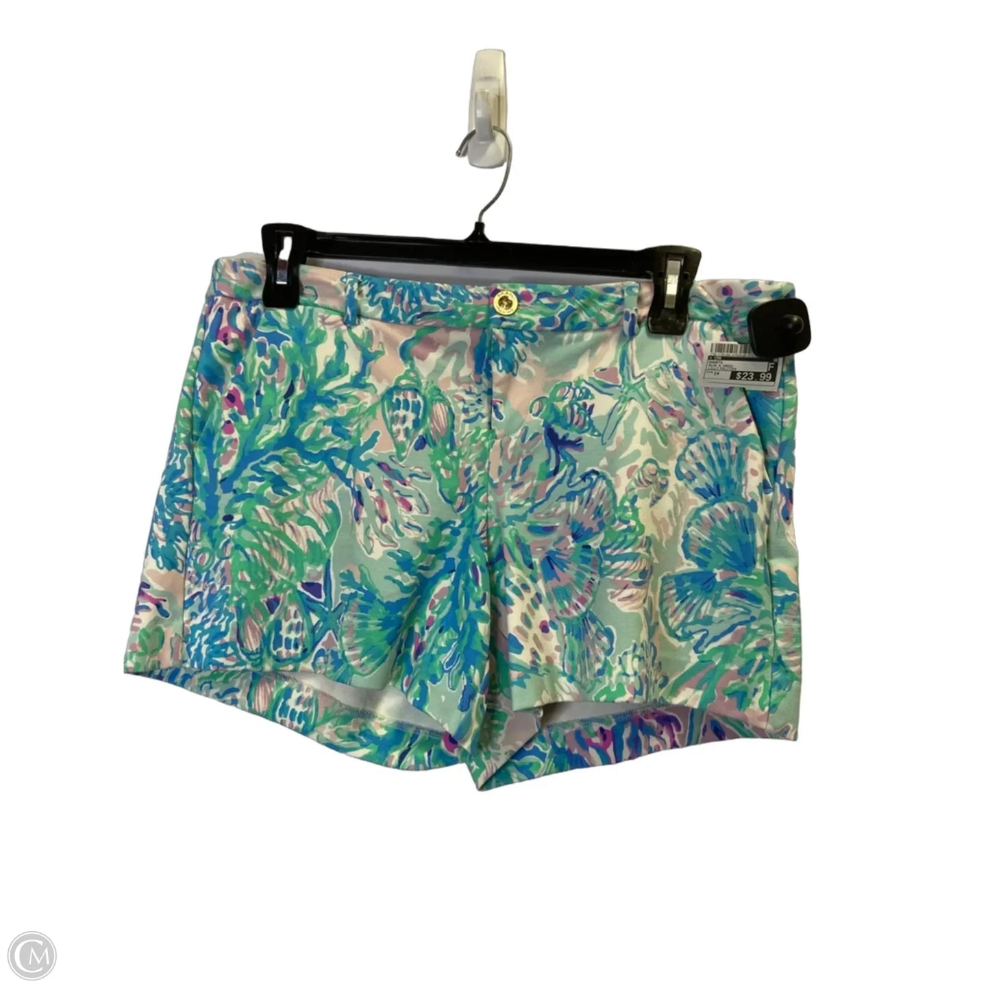 Shorts By Cma In Blue & Green, Size: 14