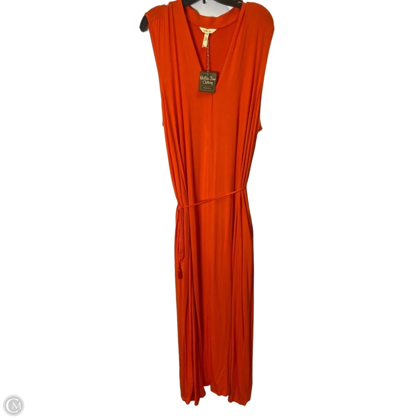 Dress Casual Maxi By Matilda Jane In Orange, Size: Xxl