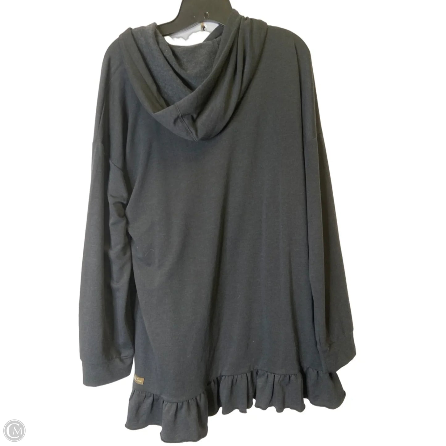 Sweatshirt Hoodie By Matilda Jane In Black, Size: Xxl