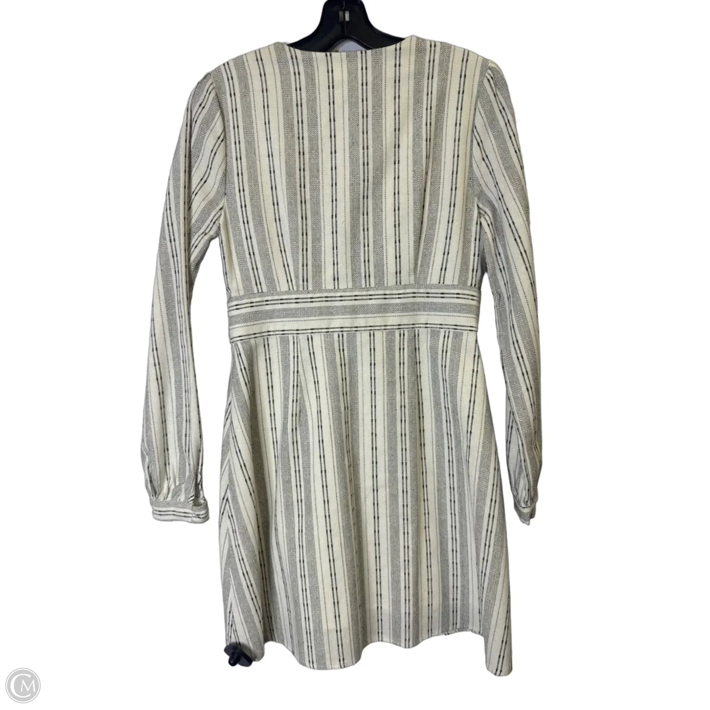Dress Casual Midi By Clothes Mentor In Striped Pattern, Size: M