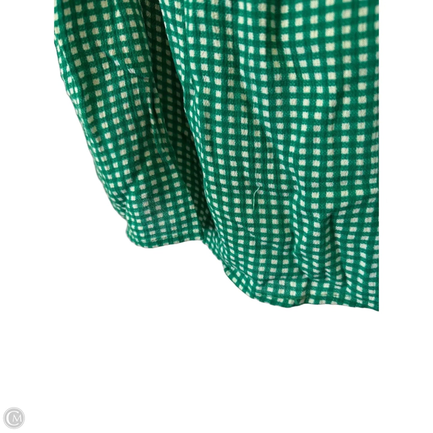 Top Short Sleeve By West Bound In Green, Size: Xl
