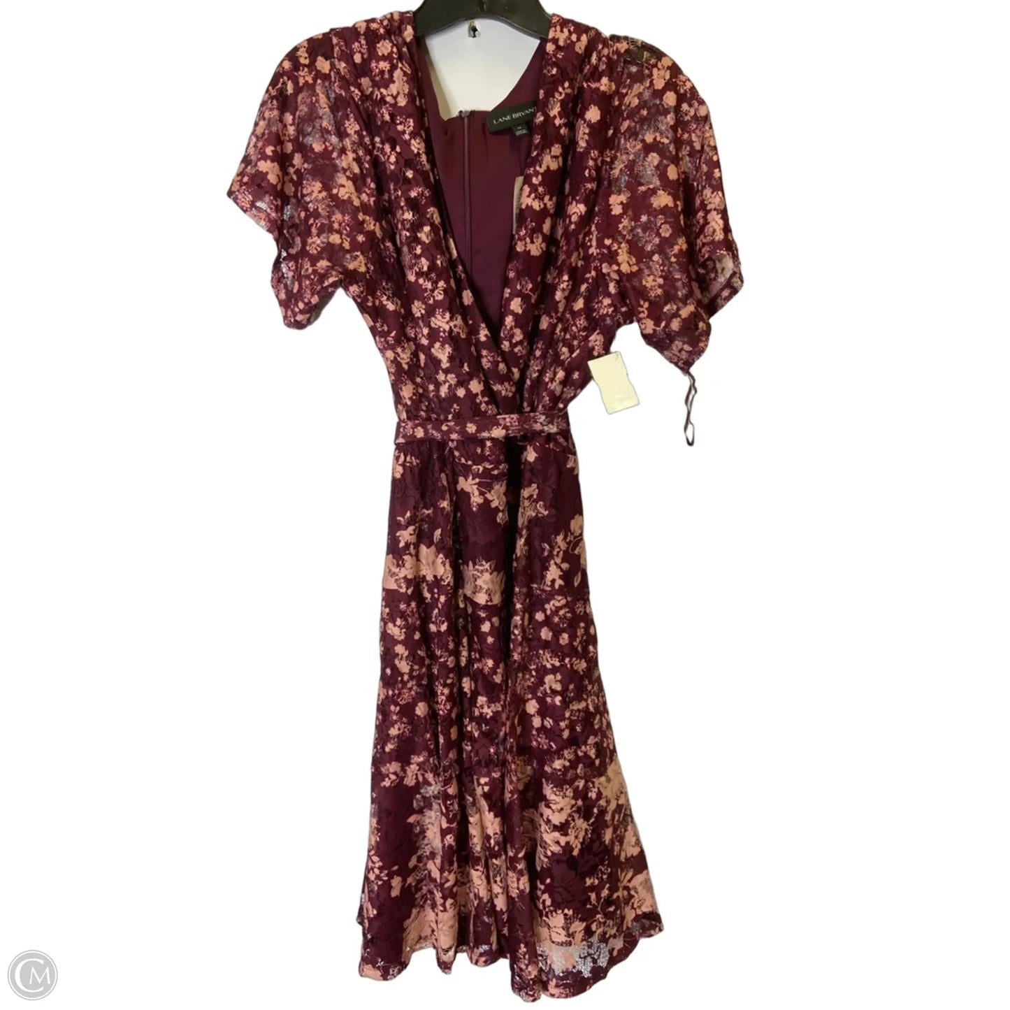 Dress Casual Short By Lane Bryant In Purple, Size: 16