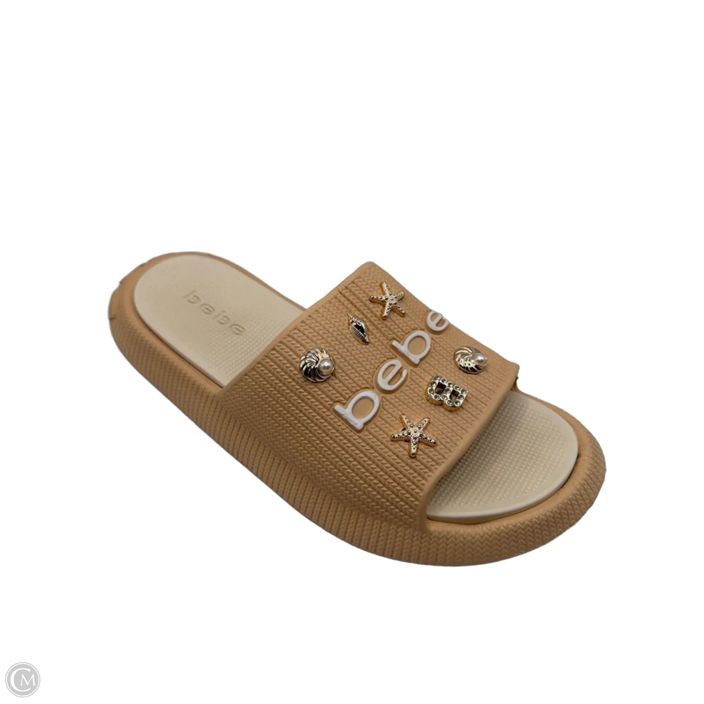 Sandals Flats By Bebe In Beige, Size: 9