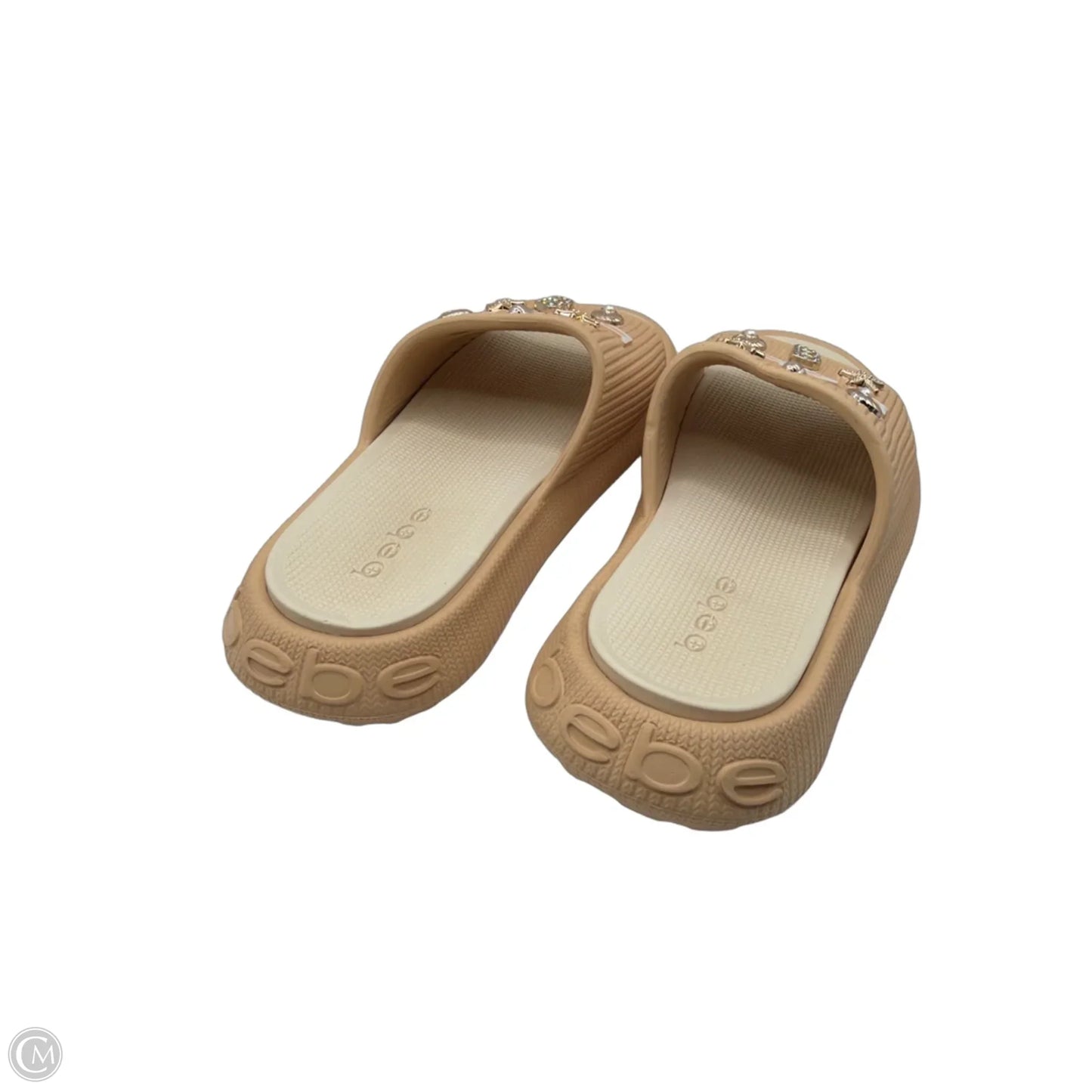 Sandals Flats By Bebe In Beige, Size: 9