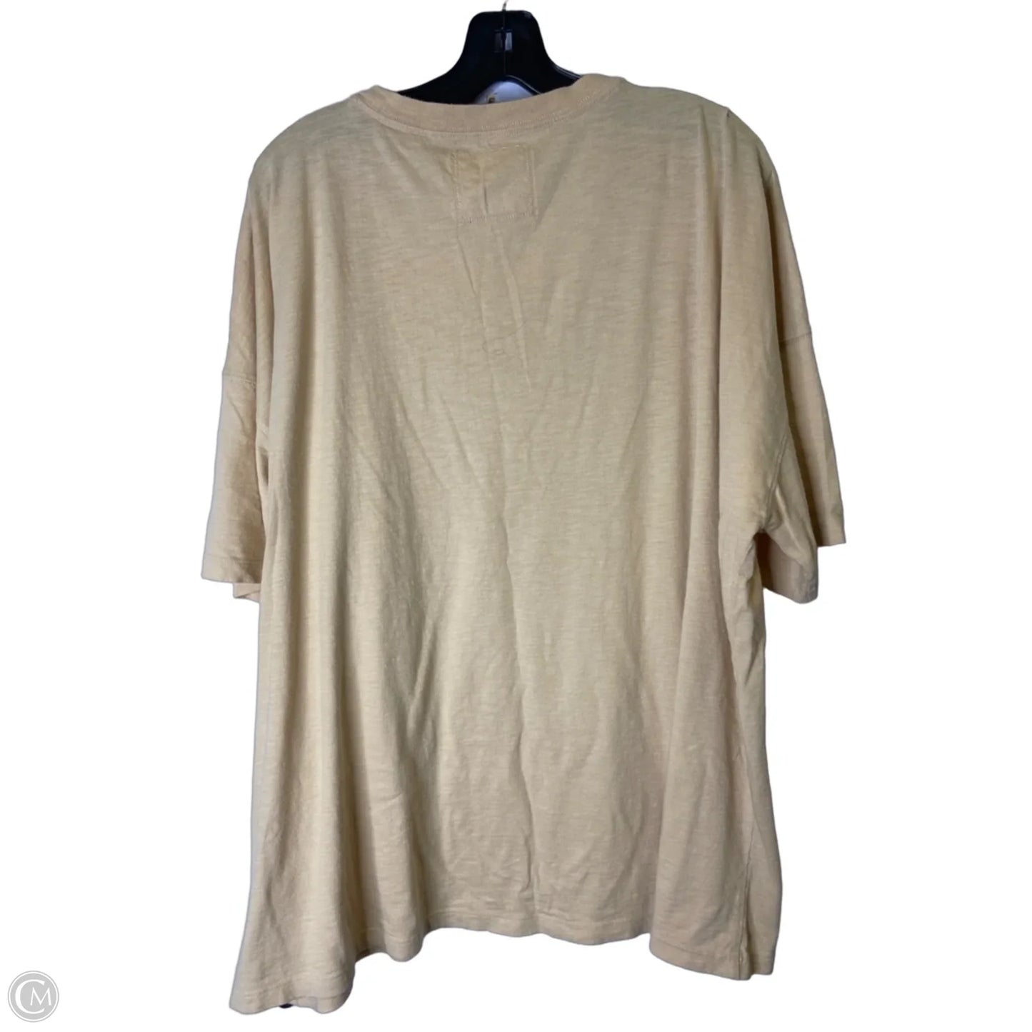 Top Short Sleeve Basic By Aerie In Peach, Size: Xl