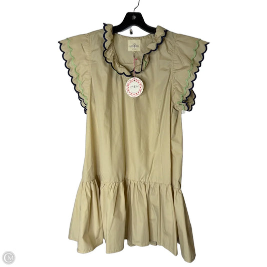 Dress Casual Short By Umgee In Beige, Size: S