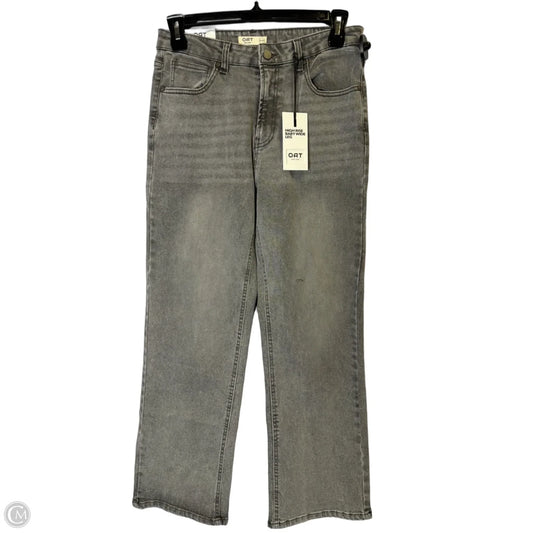 Jeans Straight By Oat In Grey, Size: 8